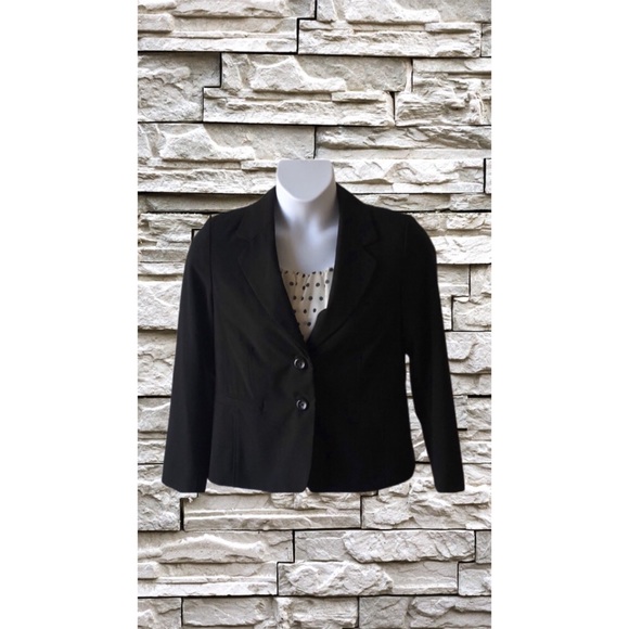 FOREVER 21 WHITE WITH BLACK POLKA DOT BLOUSE - Picture 2 of 4